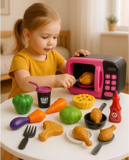 Bohaté příslušenství pro kreativní hru