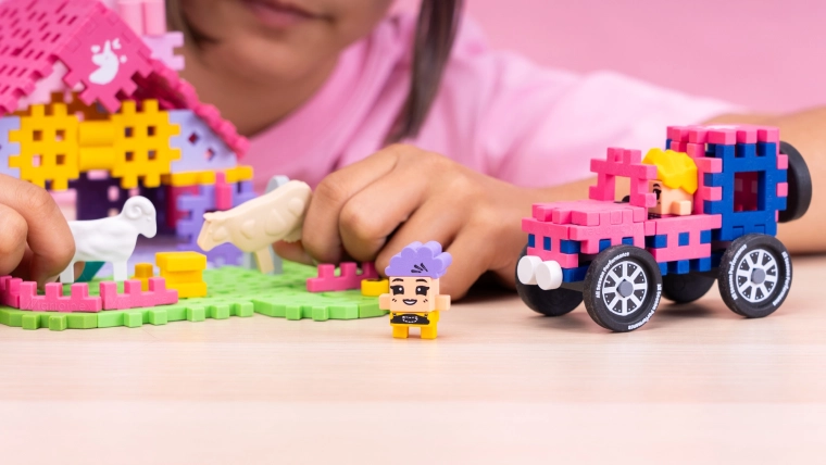 Snadné spojování, odolné dílky