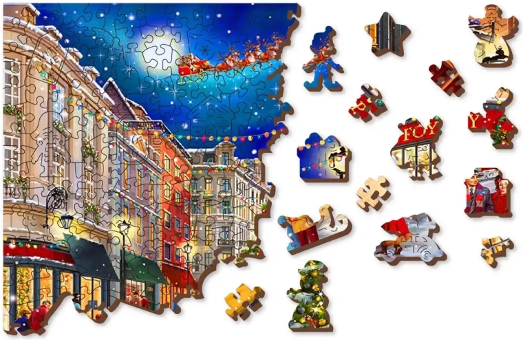 Kouzelný vánoční motiv