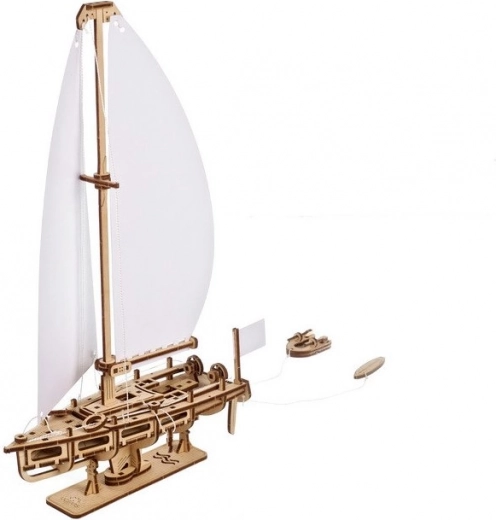 Ugears 3D dřevěná plachetnice Ocean Beauty – model k sestavení