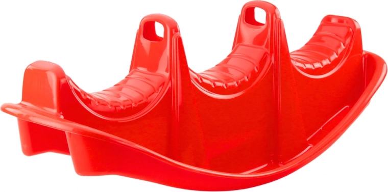 Dětská houpačka pro tři děti Červená