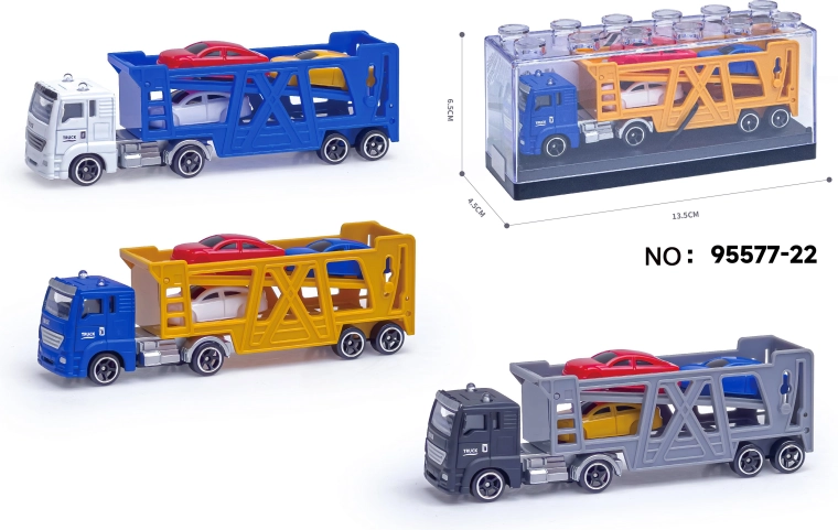 Kovový model kamionu s návěsem 1:64 – více variant