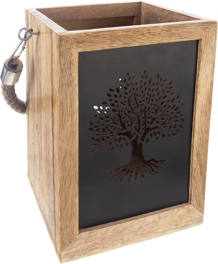 Působivý světelný efekt stromu