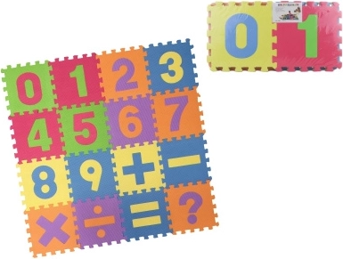 Pěnové puzzle Počítání 28 × 28 cm