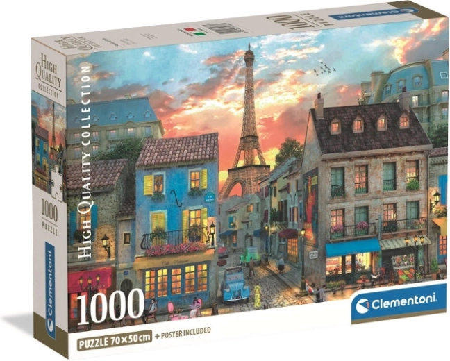 Puzzle 1000 dílků Ulice Paříže