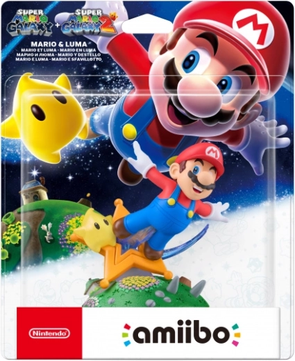 Amiibo figurka Super Mario Galaxy Mario a Luma