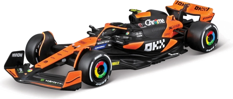 Bburago model Formule 1 McLaren MCL38 2024 Lando Norris 1:43