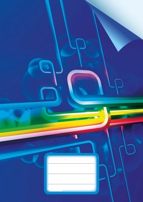 Reas-Pack školní sešit A5, nelinkovaný, 10 listů, modrý