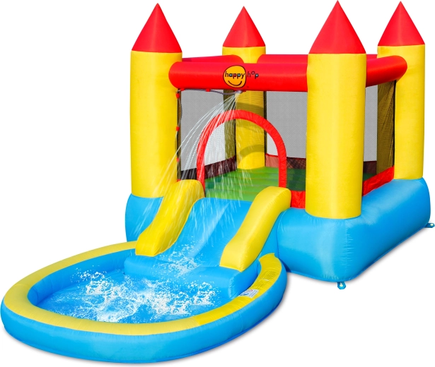 Happy Hop skákací hrad s bazénem a skluzavkou