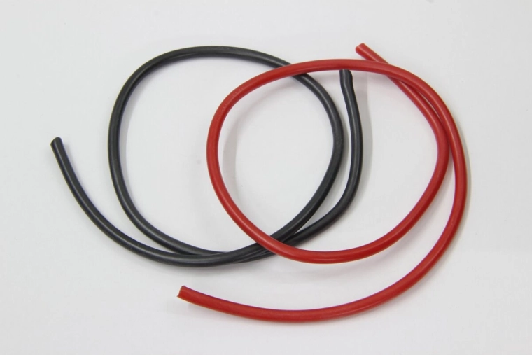 Silikonové vodiče 1,5 mm² 1 m červené/černé
