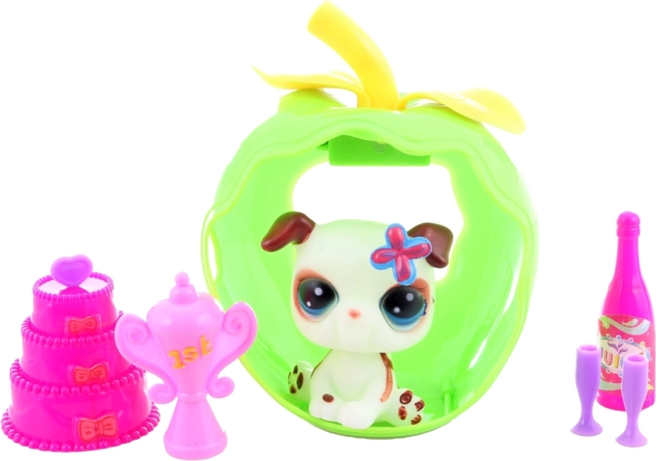 Svítící domeček ve tvaru jablíčka