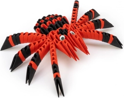 Realistický pavouk bez kapky lepidla