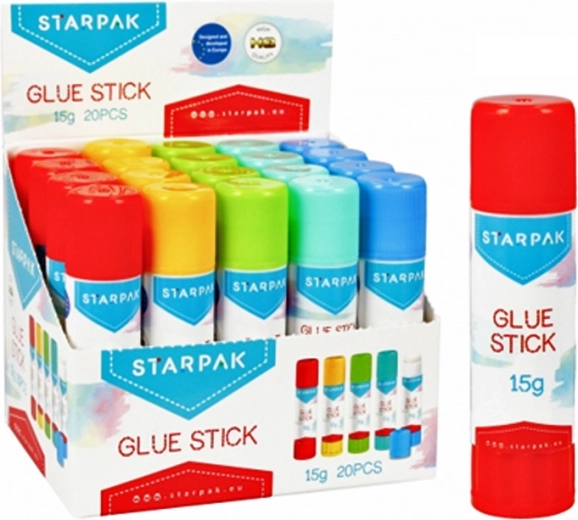 STARPAK lepicí tyčinka 15 g s barevným obalem - 1 kus