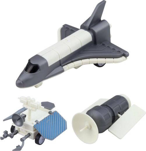 Raketoplán a satelit pro orbitální mise