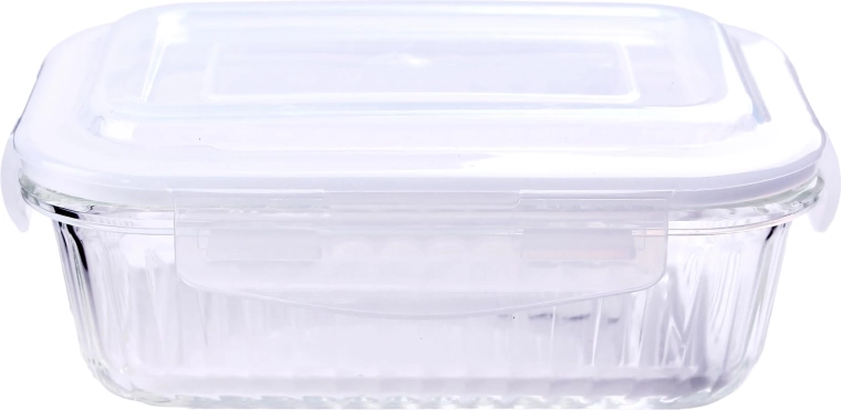 Skleněná dóza na potraviny z borosilikátového skla 640 ml