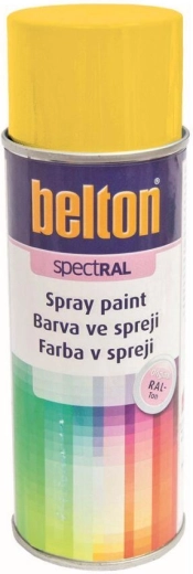 Sprejová barva BELTON RAL 1021 žlutá hořčicná 400 ml