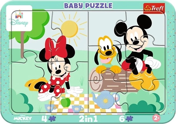 Rámkové puzzle Baby Dziecięca radość