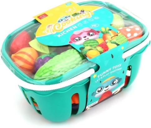 Praktický košík s víkem a madly