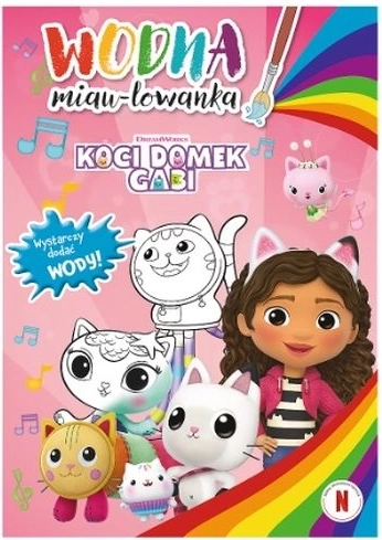 Gábinin kouzelný domek – vodní mňau-malovánky