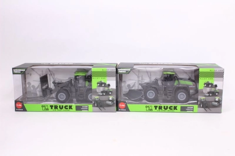 Kovový traktor – model pro děti