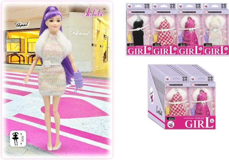 Módní šaty pro panenky 30 cm – více druhů