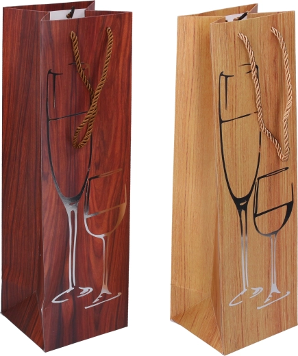 Dárková taška na láhev střední velikosti