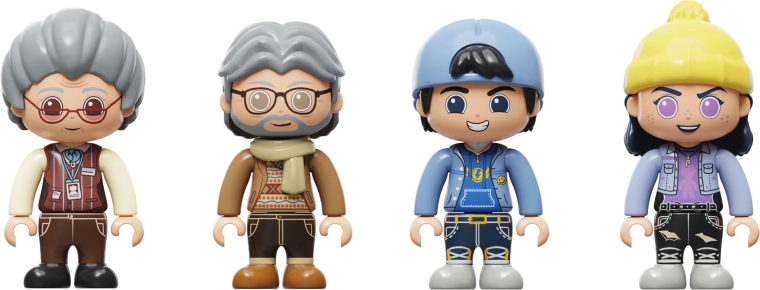 4 minifigurky pro živé příběhy
