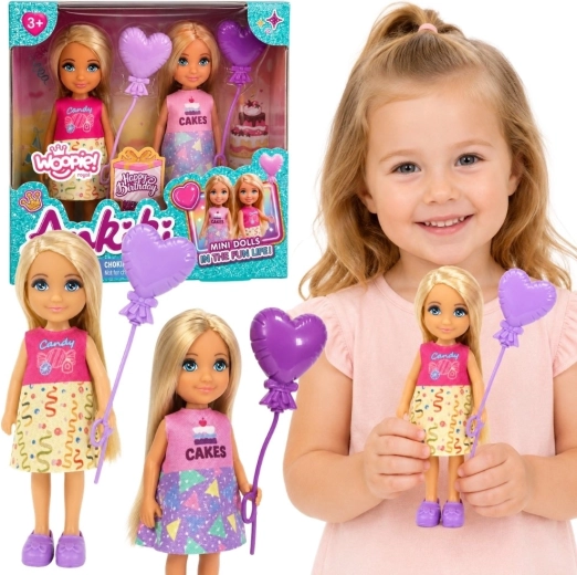 Woopie Royal narozeninová sada mini panenek Ankiki Candy a Cakes