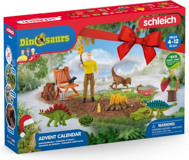 Schleich adventní kalendář Dinosauři