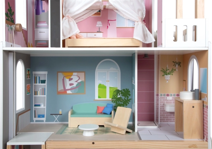 Kompletně vybavené pokoje s moderními detaily