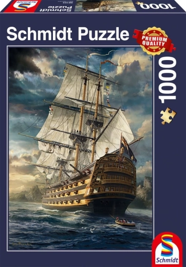 Schmidt Spiele Puzzle Vyplouváme - 1000 dílků