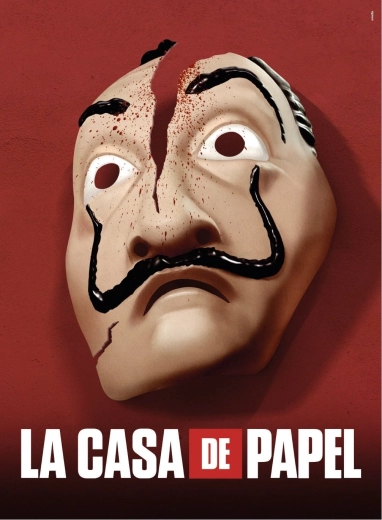 Puzzle Papírový dům Netflix 500 dílků