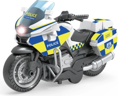 Policejní motorka s funkcí pull back