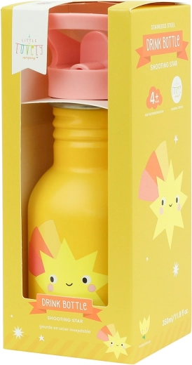 A Little Lovely Company nerezová jednostěnná láhev na pití 350 ml – kometa