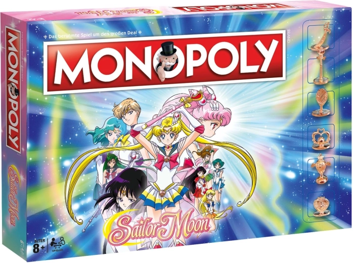 Winning Moves Monopoly: Sailor Moon (desková hra) - 1 kus