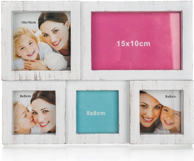 Fotorámeček na 5 fotografií 29,5 × 21,8 cm