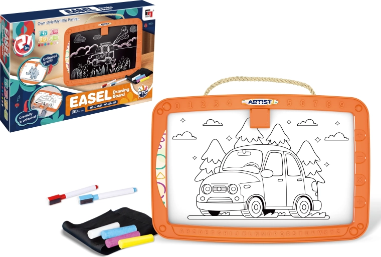 Oboustranná magnetická kreslicí tabule Easel