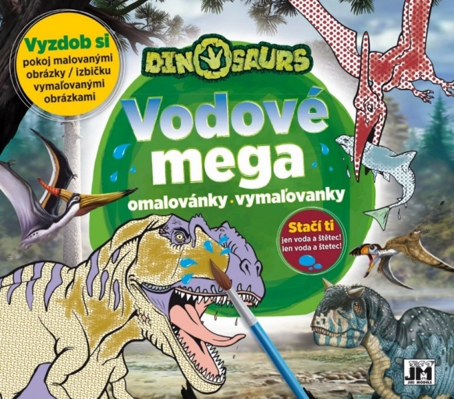 Jiri Models mega vodové omalovánky dinosauři - 1 kus