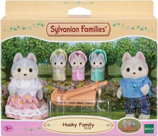Sylvanian Families rodina husky