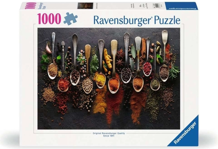 Ravensburger puzzle Koření z celého světa 1000 dílků