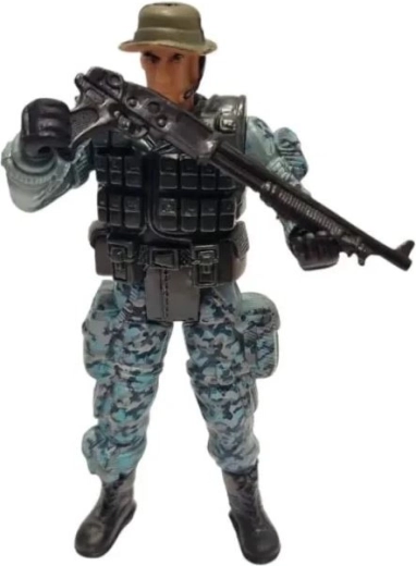 Detailní výstroj a zbraň