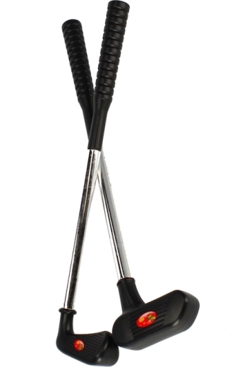 Dvě dětské golfové hole pro snadné puttování