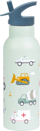 A Little Lovely Company nerezová lahev na pití 500 ml – Vozidla