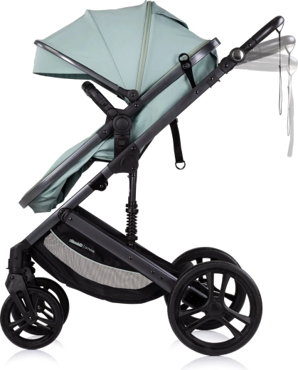 Otočné sezení a nastavitelná rukojeť