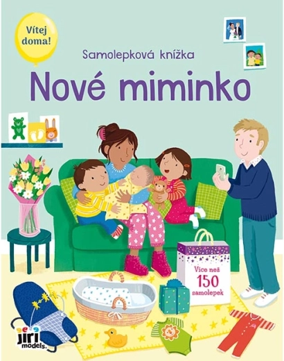 Samolepková knížka Nové miminko