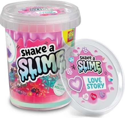 SES ShakeASlime love story růžový slime 200 g