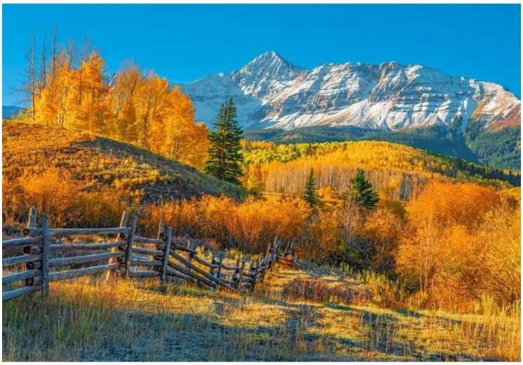 Castorland puzzle Podzimní pohled na Wilson Peak 1000 dílků
