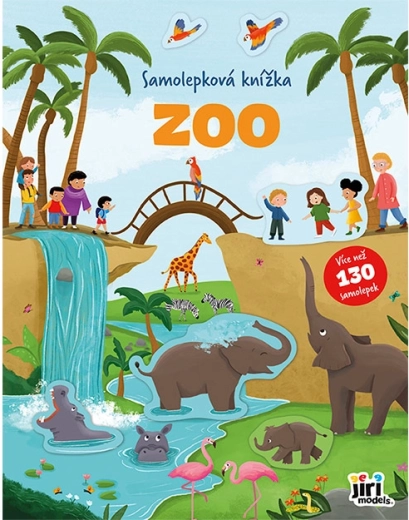 Samolepková knížka Zoo