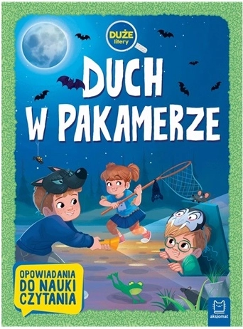 Duch w pakamerze – dětská kniha s velkými písmeny
