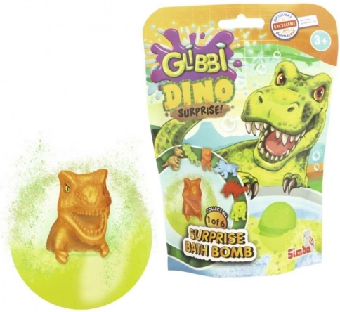 Glibbi Dino Surprise šumivá bomba s překvapením